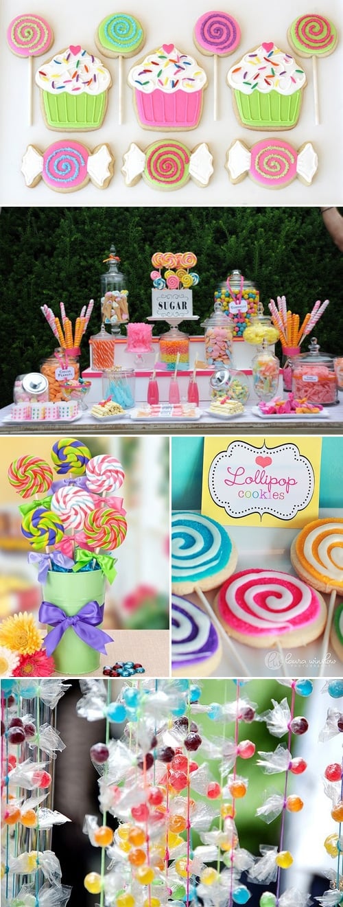 sweets themed party