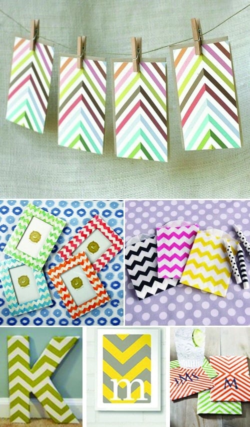 A New Modern Chic Wedding Label Chevron Stripes A New Modern Chic Wedding Label Chevron Stripes