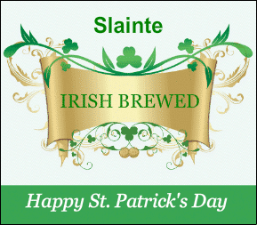 Custom Beer Label from Bottle Your Brand, St Patricks Day