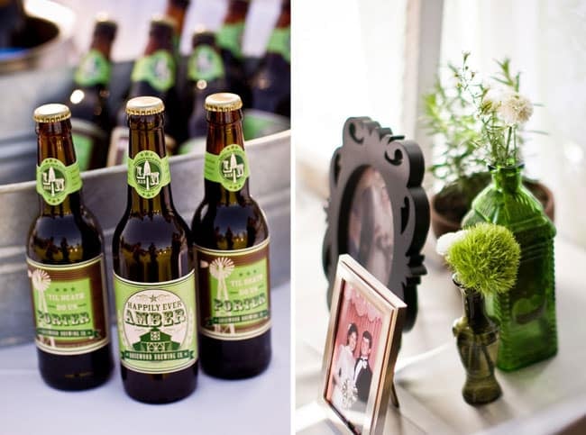 Custom Beer Labels for a Wedding