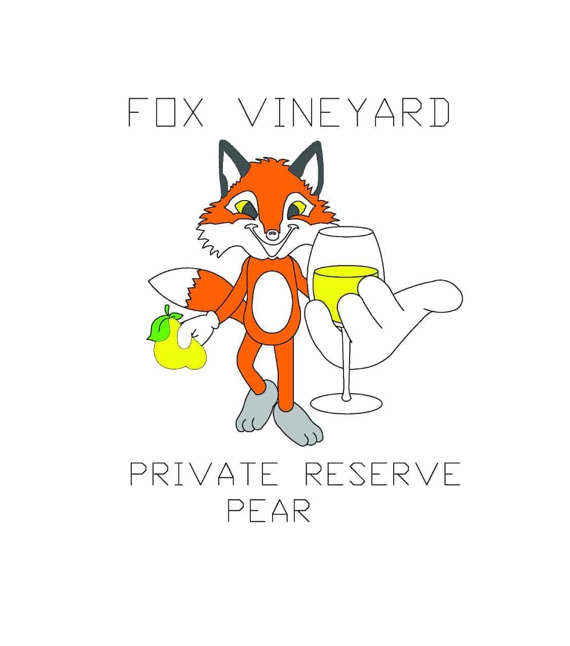 Fox Vineyard Wine Label from Bottle Your Brand