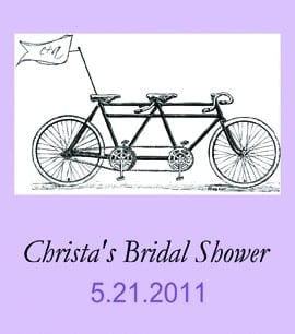Lavender Custom Bridal Shower Label from Bottle Your Brand