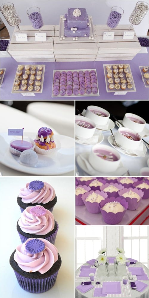 Lavender Bridal Shower Ideas and Inspiration Board