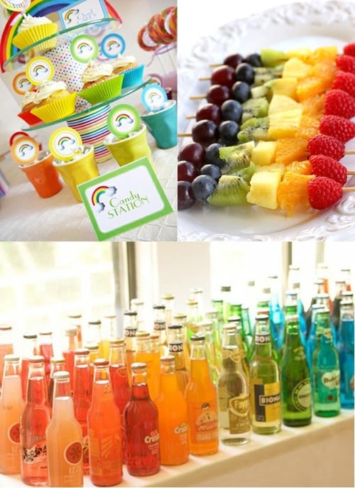 Rainbow Party Inspiration Board