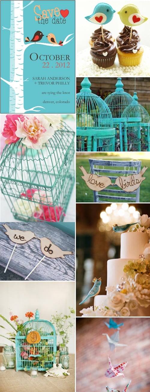 Wedding Theme Inspiration: Love Birds