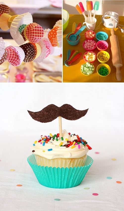 Kid's Birthday Party Cupcake Theme Inspiration