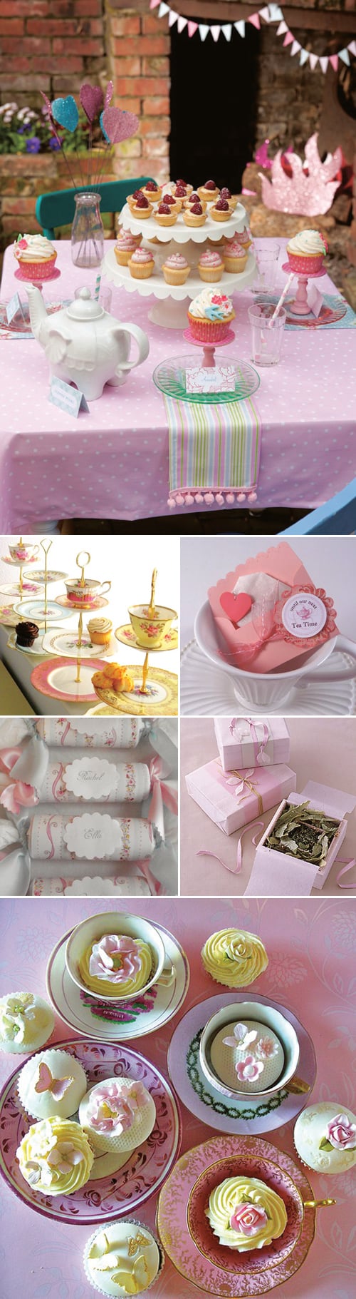 Tea Party Birthday Party Inspiration and Ideas