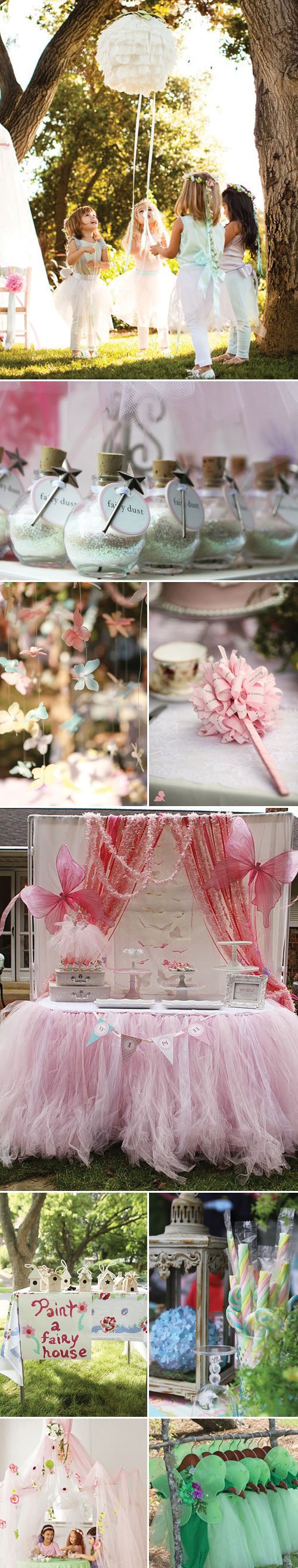 Fairy Birthday Party Inspiration and Ideas