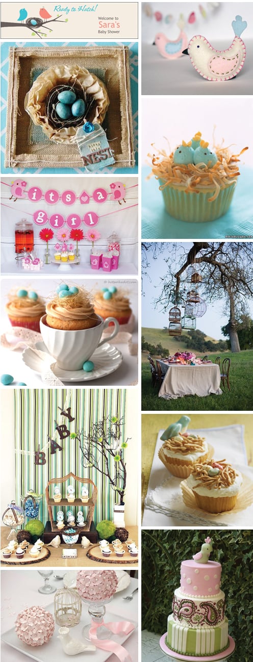 Bird Themed Baby Shower Ideas Inspiration and Labels