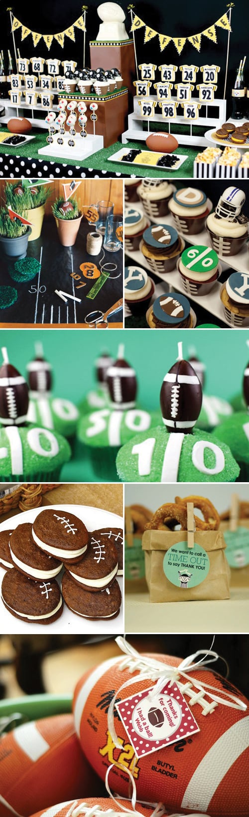 Football Birthday Party Ideas and Inspiration