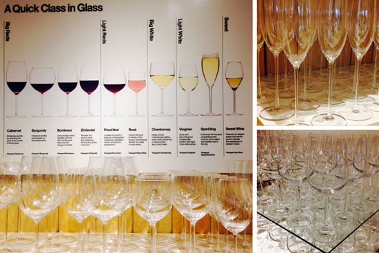 Different kinds of wine glasses for every kind of wine.