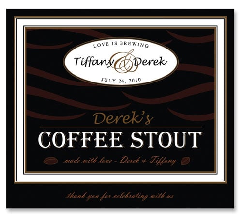 Beer Label Coffee Stout Number 12 of 20 of our 20 Must See Beer Labels