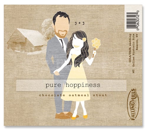 Beer Label Pure Hoppiness Number 1 of 20 of Our 20 Must See Wedding Beer Labels