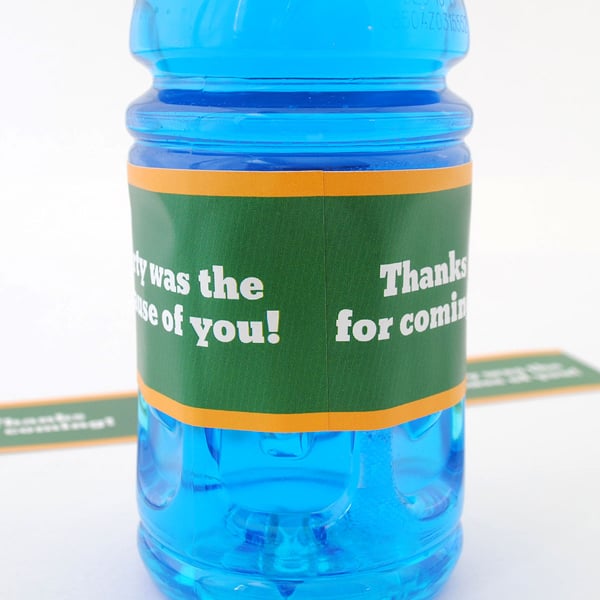 12 oz. Sport Drink Bottle with Custom Label