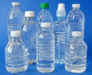 There is no standard size bottled water