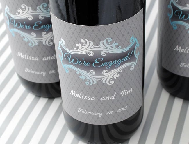 8 Unique Takes on Wedding Wine Labels