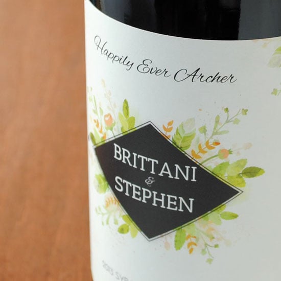 Make Your Own Wedding Wine Label