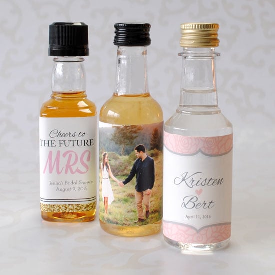 50 ML mini liquor bottles with custom labels