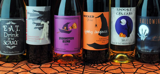 halloween-wine-bottles-in-a-row