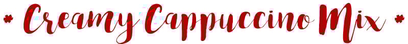 cappuccino-drink-mix-recipe