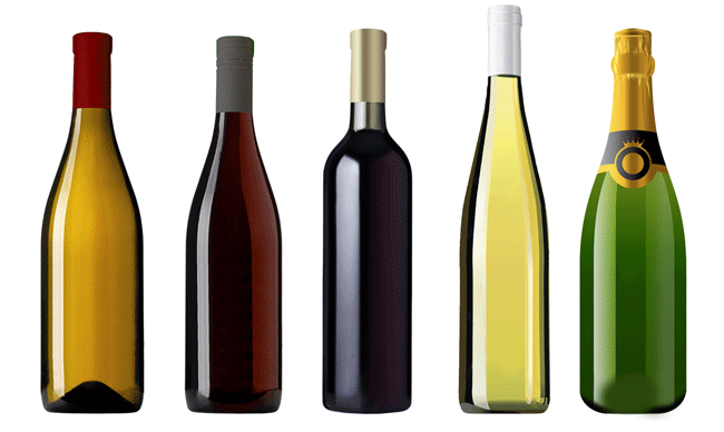 Five Common Wine Bottle Shapes