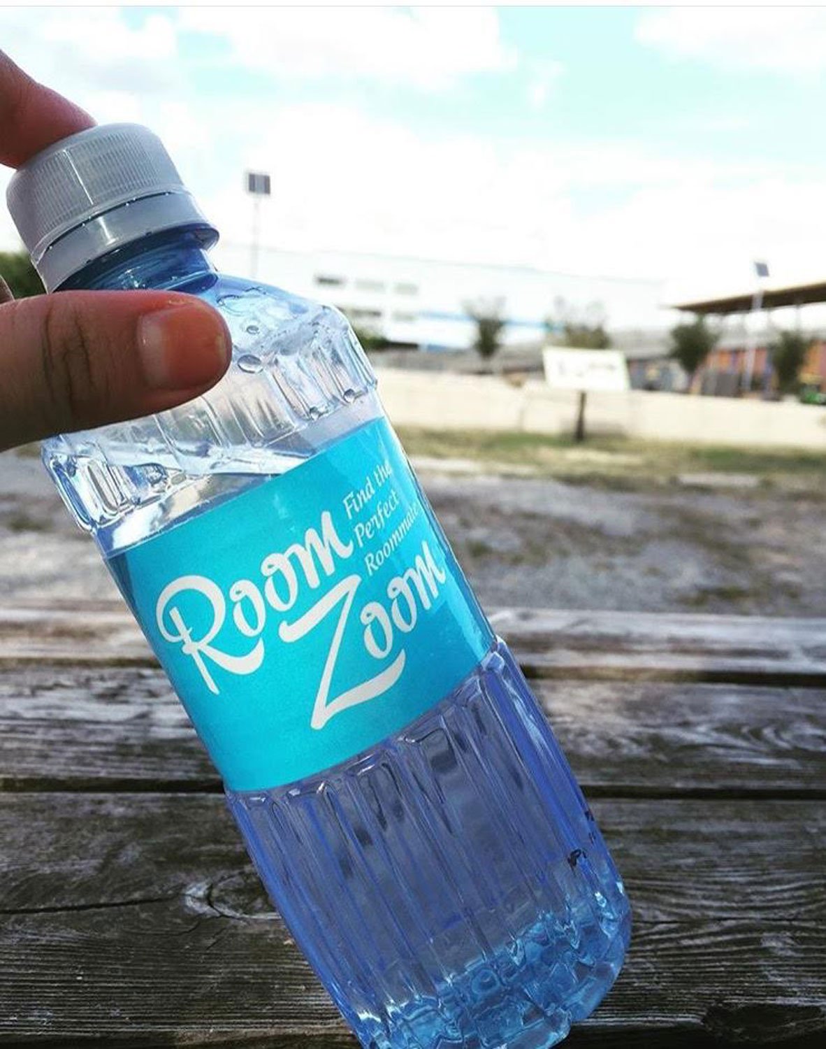 Custom labeled water for charity runs and walks