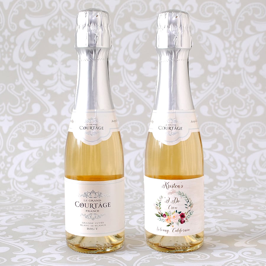 Mini Champagne Labels: A Guide to Choosing the Right Label Size