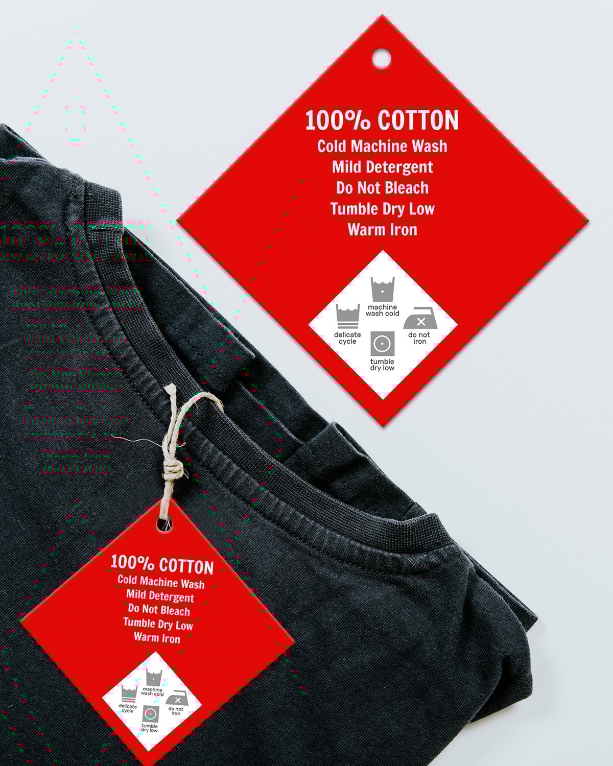 Garment hang tag. Design and order online. Fast printing, low minimums.