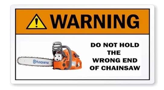Warning Labels, Funny or Serious