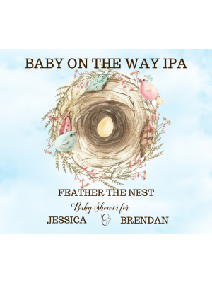Feather the Nest Beer Label