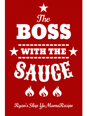 Boss with the Hot Sauce Food Label