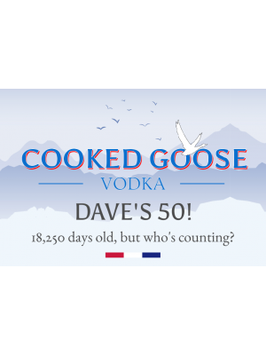 Goose Vodka Mini Liquor Labels