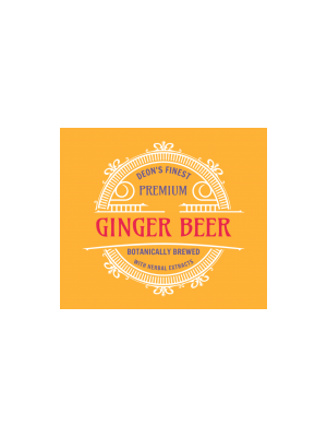 Ginger Beer Beer Label