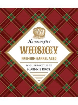 Scottish Whiskey Liquor Labels