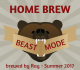 Beast Mode Beer Label
