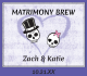 Matrimony Brew Beer Label
