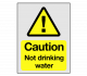 Not Drinking Water Beer Label