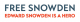 Edward Snowden Hero Bumper Sticker