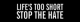Lifes Too Short Stop The Hate Bumper Sticker