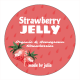 Strawberry Jelly Canning Labels