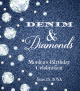 Denim & Diamonds Champagne Label