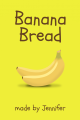 Bananas Food Label