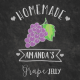 Grape Jelly Food Label