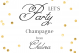 Party Hard Mini Champagne Labels