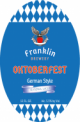 Oktoberfest Oval Beer Labels