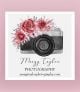 Watercolor Photography Champagne Label