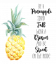 Be A Pineapple Wine Label