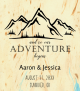 Mountain Adventure Wine Label