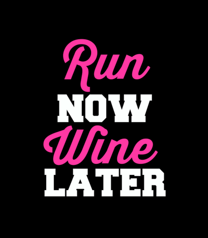 Run Now Wine Later : Womens Run Now Wine Later Shirt Funny Running S / The run now wine later ...