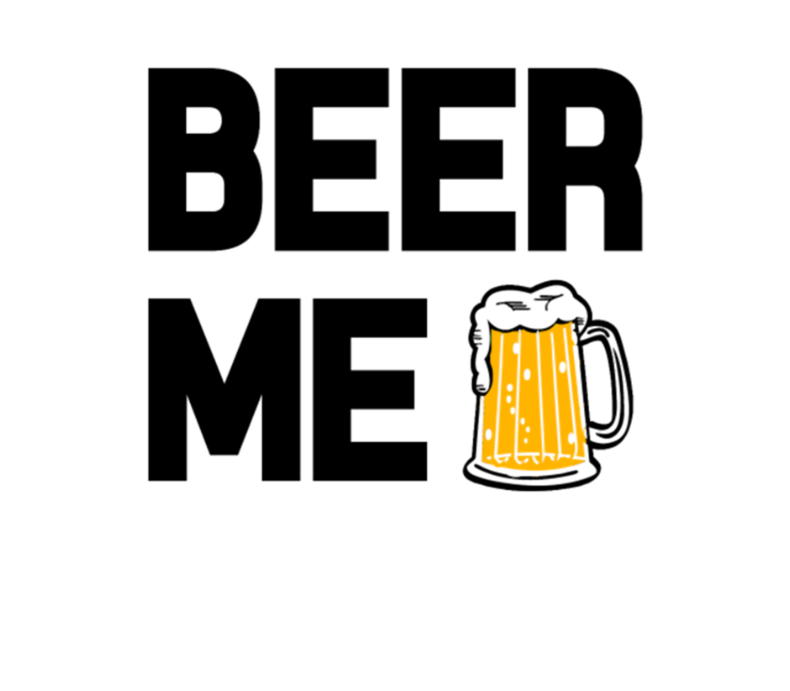 Funny Beer Me Beer Label by BottleYourBrand